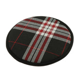 Cotton Stripe Office Home Chair Cushion Dining Chair Pads Round 25cm