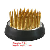 Max Round Ikebana Kenzan Flower Frog Rubber Base 3.4cm
