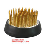 Max Round Ikebana Kenzan Flower Frog Rubber Base 8cm