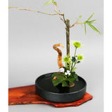 Max Round Ikebana Kenzan Flower Frog Rubber Base 8cm