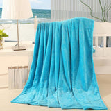 Maxbell Soft & Comfy Blanket Thick Fuzzy Plush Throw Travel Blankets L