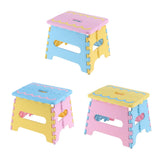 Maxbell Folding Step Stool for Kids Kitchen Garden Bathroom Stepping Stool Blue