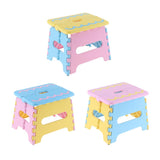 Maxbell Folding Step Stool for Kids Kitchen Garden Bathroom Stepping Stool Blue