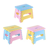 Maxbell Folding Step Stool for Kids Kitchen Garden Bathroom Stepping Stool Blue