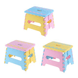 Maxbell Folding Step Stool for Kids Kitchen Garden Bathroom Stepping Stool Blue