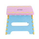 Maxbell Folding Step Stool for Kids Kitchen Garden Bathroom Stepping Stool Blue