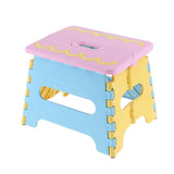 Maxbell Folding Step Stool for Kids Kitchen Garden Bathroom Stepping Stool Blue