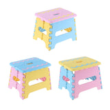 Maxbell Folding Step Stool for Kids Kitchen Garden Bathroom Stepping Stool Blue