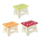 Maxbell Folding Portable Step Stool for Kids, Toddlers and Adults Home Green Size S