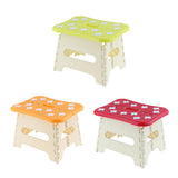 Maxbell Folding Portable Step Stool for Kids, Toddlers and Adults Home Green Size S