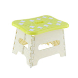Maxbell Folding Portable Step Stool for Kids, Toddlers and Adults Home Green Size S