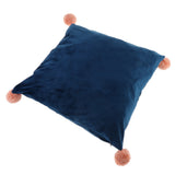 Max Solid Pure Color Pillowcases Home Decor Pillow Case 18x18 Inch Blue