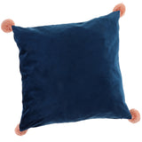 Max Solid Pure Color Pillowcases Home Decor Pillow Case 18x18 Inch Blue