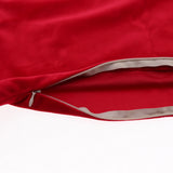 Max Solid Pure Color Pillowcases Home Decor Pillow Case 18x18 Inch Red