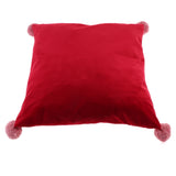 Max Solid Pure Color Pillowcases Home Decor Pillow Case 18x18 Inch Red