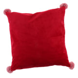 Max Solid Pure Color Pillowcases Home Decor Pillow Case 18x18 Inch Red