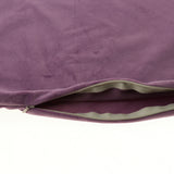 Max Solid Pure Color Pillowcases Home Decor Pillow Case 18x18 Inch Light Purple