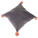 Max Solid Pure Color Pillowcases Home Decor Pillow Case 18x18 Inch Grey