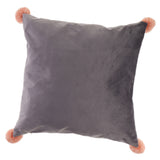 Max Solid Pure Color Pillowcases Home Decor Pillow Case 18x18 Inch Grey