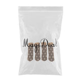 Max Furniture and Hardwood Floor Protector for 4 Four-Leg Chair Brown