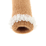 Max 4Pcs Knitting Lace Furniture Feet Caps Chair Leg Socks Floor Protector 03