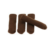 Max 4xKnitted Furniture Chair Feet Leg Socks Protectors Coffee