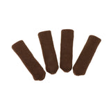 Max 4xKnitted Furniture Chair Feet Leg Socks Protectors Coffee