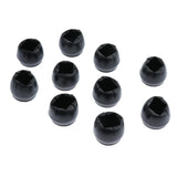 Max 10Pcs Silicone Caps Felt Pads for Sqare & Round Chair Leg  3x4cm