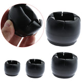 Max 10Pcs Silicone Caps Felt Pads for Sqare & Round Chair Leg  3x4cm