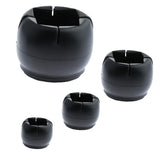 Max 10Pcs Silicone Caps Felt Pads for Sqare & Round Chair Leg  3x4cm