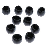 Max 10Pcs Silicone Caps Felt Pads for Sqare & Round Chair Leg  3x4cm