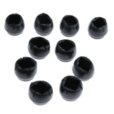 Max 10Pcs Silicone Caps Felt Pads for Sqare & Round Chair Leg  1.5x2.6cm