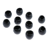 Max 10Pcs Silicone Caps Felt Pads for Sqare & Round Chair Leg  1.5x2.6cm