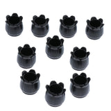 Max 10Pcs Creative Silicone Caps Felt Pads for Round Chair Leg  2.2x3cm