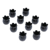 Max 10Pcs Creative Silicone Caps Felt Pads for Round Chair Leg  2.2x3cm