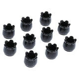 Max 10Pcs Creative Silicone Caps Felt Pads for Round Chair Leg  2.2x3cm