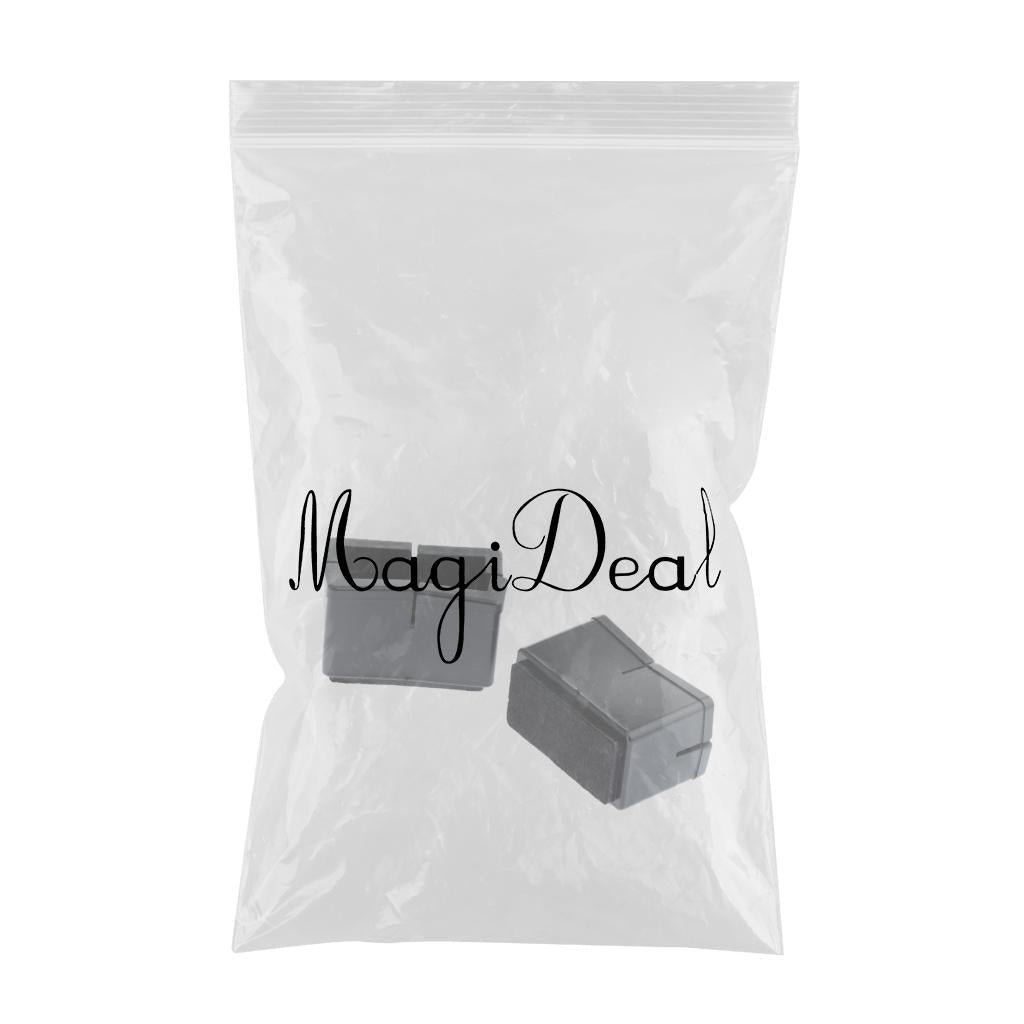 Max 10Pcs Silicone Caps Felt Pads for Rectangle Chair Leg  4.7x2.7cmx3cm