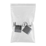 Max 10Pcs Silicone Caps Felt Pads for Square Chair Leg  5x3.3cm