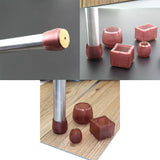 Max 10Pcs Rubber Chair Table Foot Cover Furniture Leg Protectors 4
