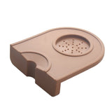 Max Coffee Tamper Mat Silicone Nontoxic Anti Slip Espresso Tamper Mat Brown1