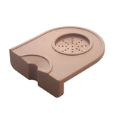 Max Coffee Tamper Mat Silicone Nontoxic Anti Slip Espresso Tamper Mat Brown1