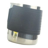 Maxbell High Quality Stainless Steel Pull Cup 350ML with Silicone Sleeve black