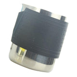 Maxbell High Quality Stainless Steel Pull Cup 350ML with Silicone Sleeve black