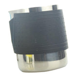 Maxbell High Quality Stainless Steel Pull Cup 350ML with Silicone Sleeve black