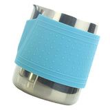 Maxbell High Quality Stainless Steel Pull Cup 350ML with Silicone Sleeve blue