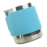 Maxbell High Quality Stainless Steel Pull Cup 350ML with Silicone Sleeve blue