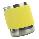 Maxbell High Quality Stainless Steel Pull Cup 350ML with Silicone Sleeve yellow
