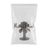 Max Maxb Rose Flower Curtain Holdbacks Metal Drapery Tieback Wall Hook Black