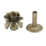 Max Maxb Rose Flower Curtain Holdbacks Metal Drapery Tieback Wall Hook Copper_E