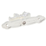 Max Maxb 1Pair Curtain Holdbacks Metal Drapery Tieback Wall Hook  Silver_B